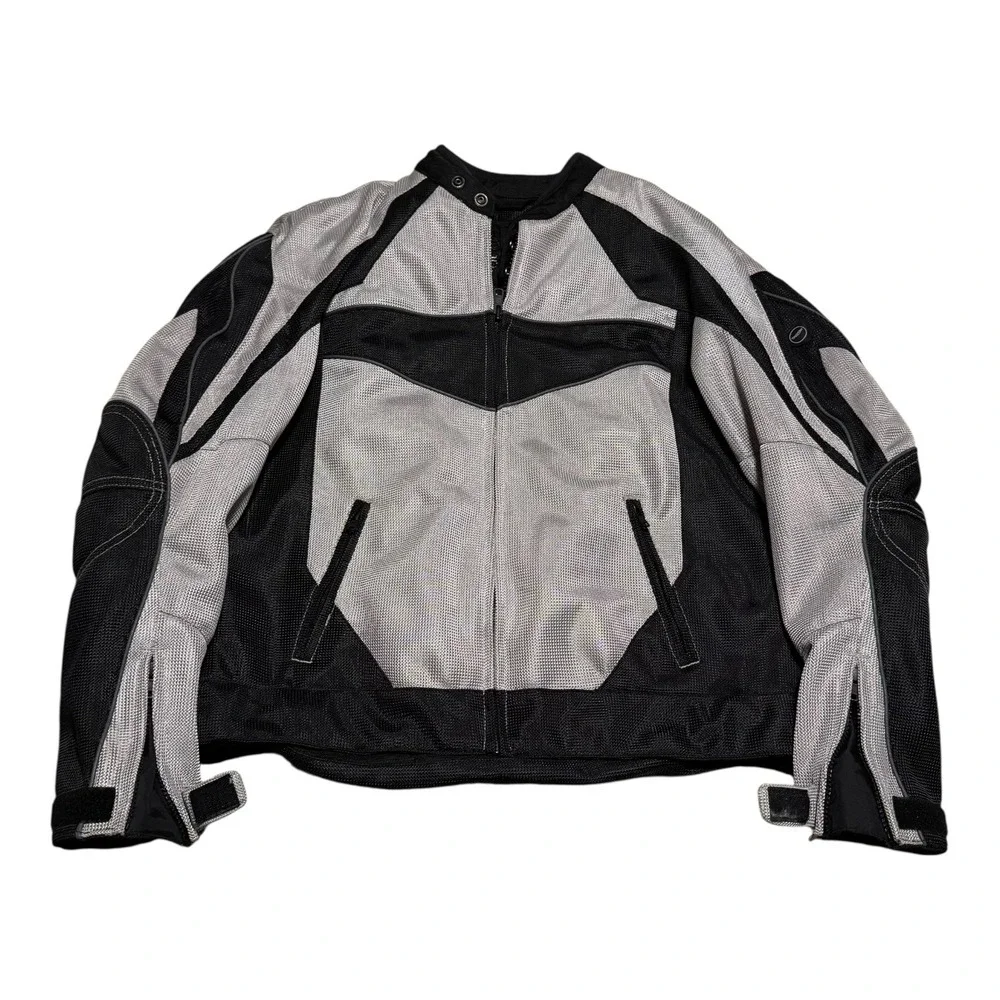 Triumph Motorcycles Mesh Padded Armored Biker‎ Motorcycle Jacket Men 42/52 (L)
